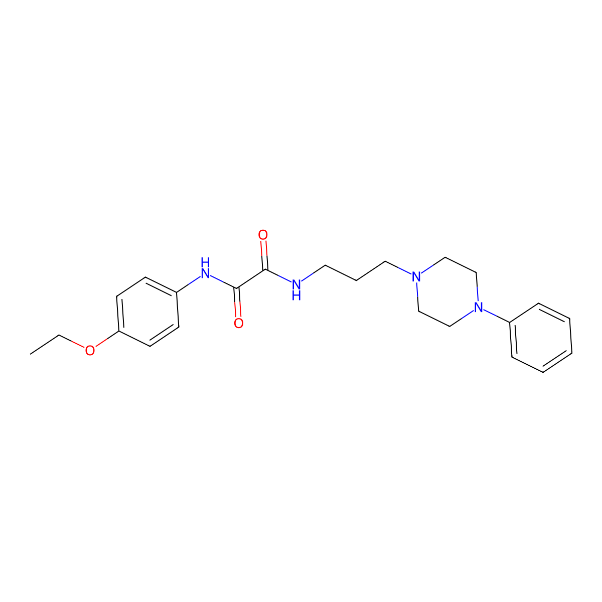N1-(4-ethoxyphenyl)-N2-(3-(4-phenylpiperazin-1-yl)propyl)oxalamide molecular structure, CAS 1049508-62-4