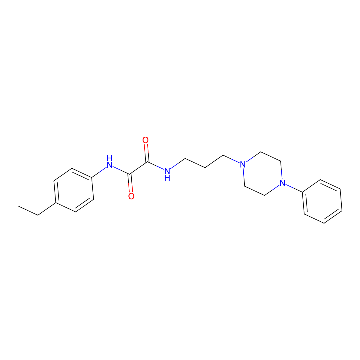 N1-(4-ethylphenyl)-N2-(3-(4-phenylpiperazin-1-yl)propyl)oxalamide molecular structure, CAS 1049509-23-0
