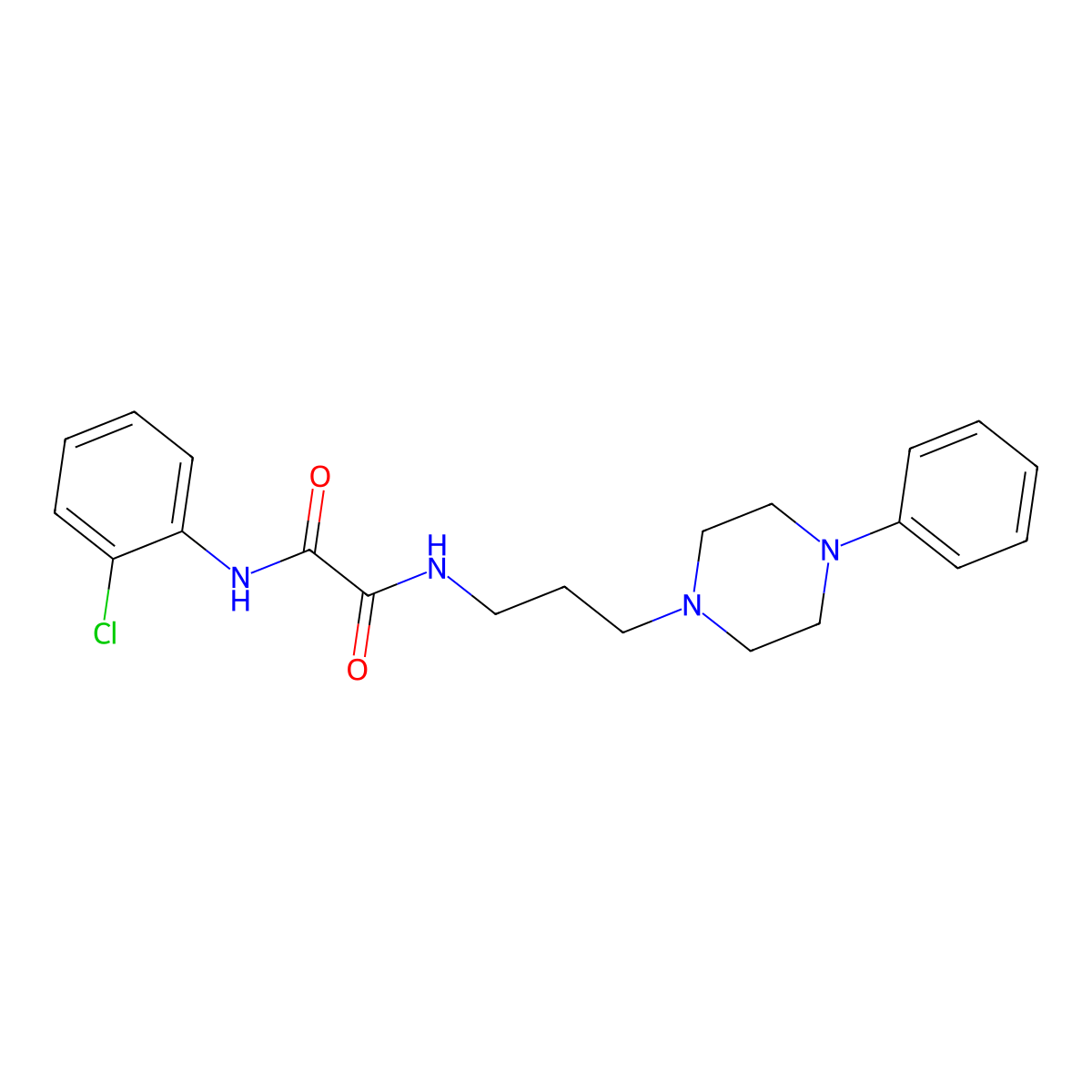 N1-(2-chlorophenyl)-N2-(3-(4-phenylpiperazin-1-yl)propyl)oxalamide molecular structure, CAS 1049509-84-3