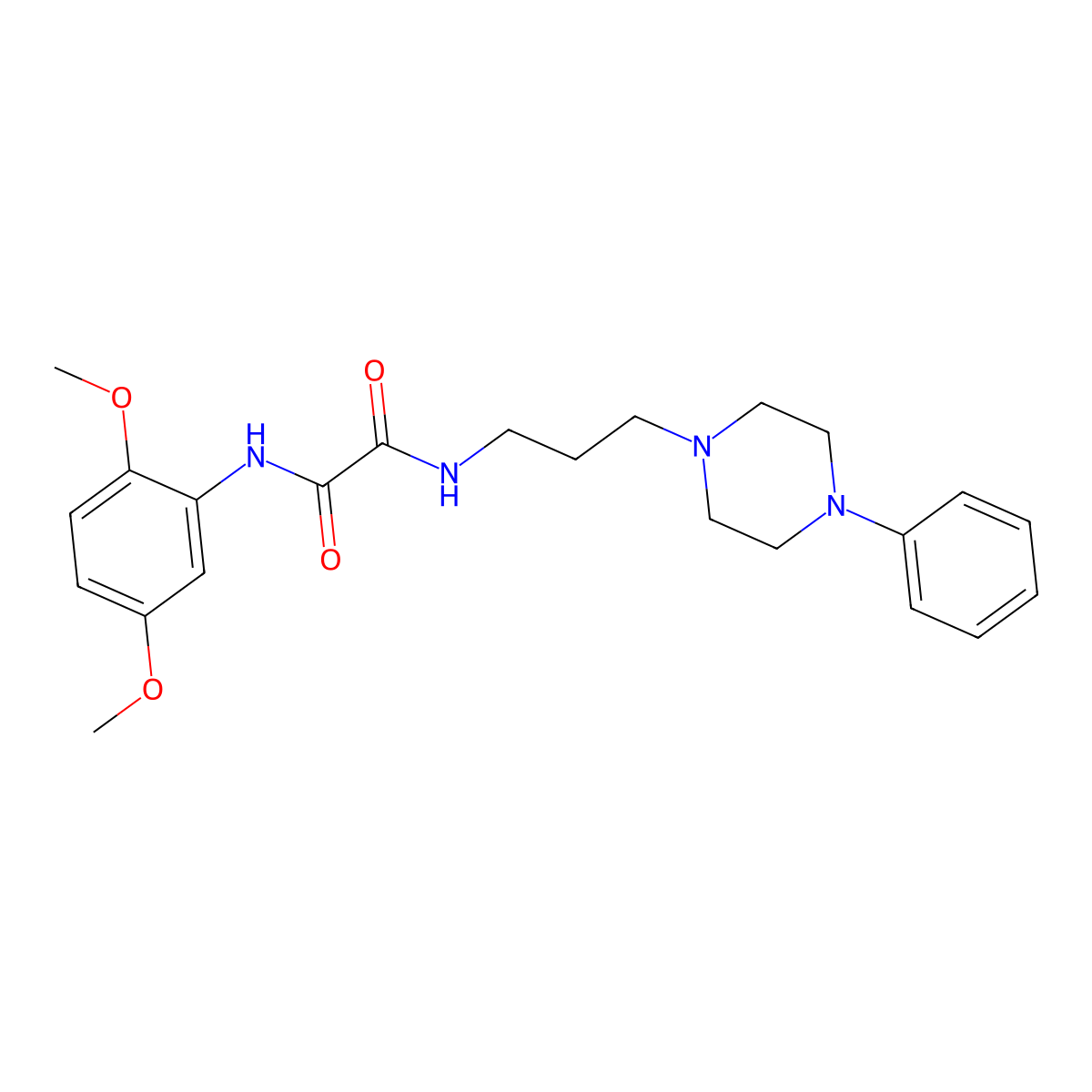 N1-(2,5-dimethoxyphenyl)-N2-(3-(4-phenylpiperazin-1-yl)propyl)oxalamide molecular structure, CAS 1049518-71-9