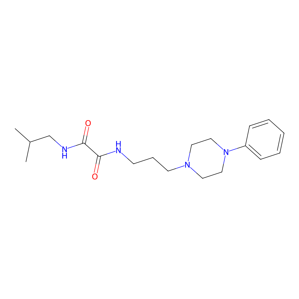 N1-isobutyl-N2-(3-(4-phenylpiperazin-1-yl)propyl)oxalamide molecular structure, CAS 1049520-43-5