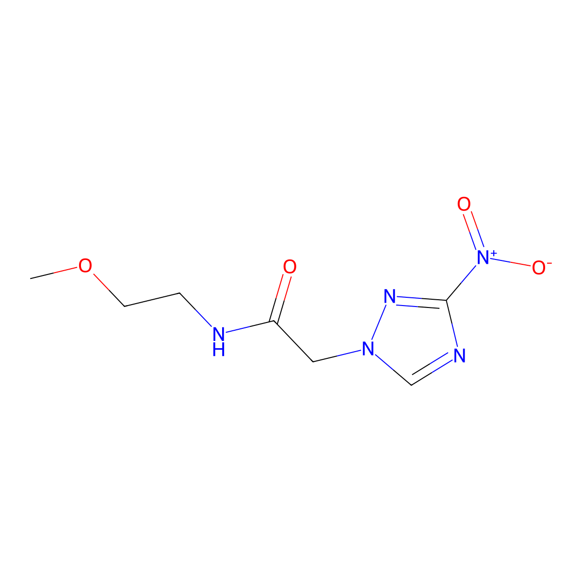Sanazole molecular structure, CAS 104958-90-9
