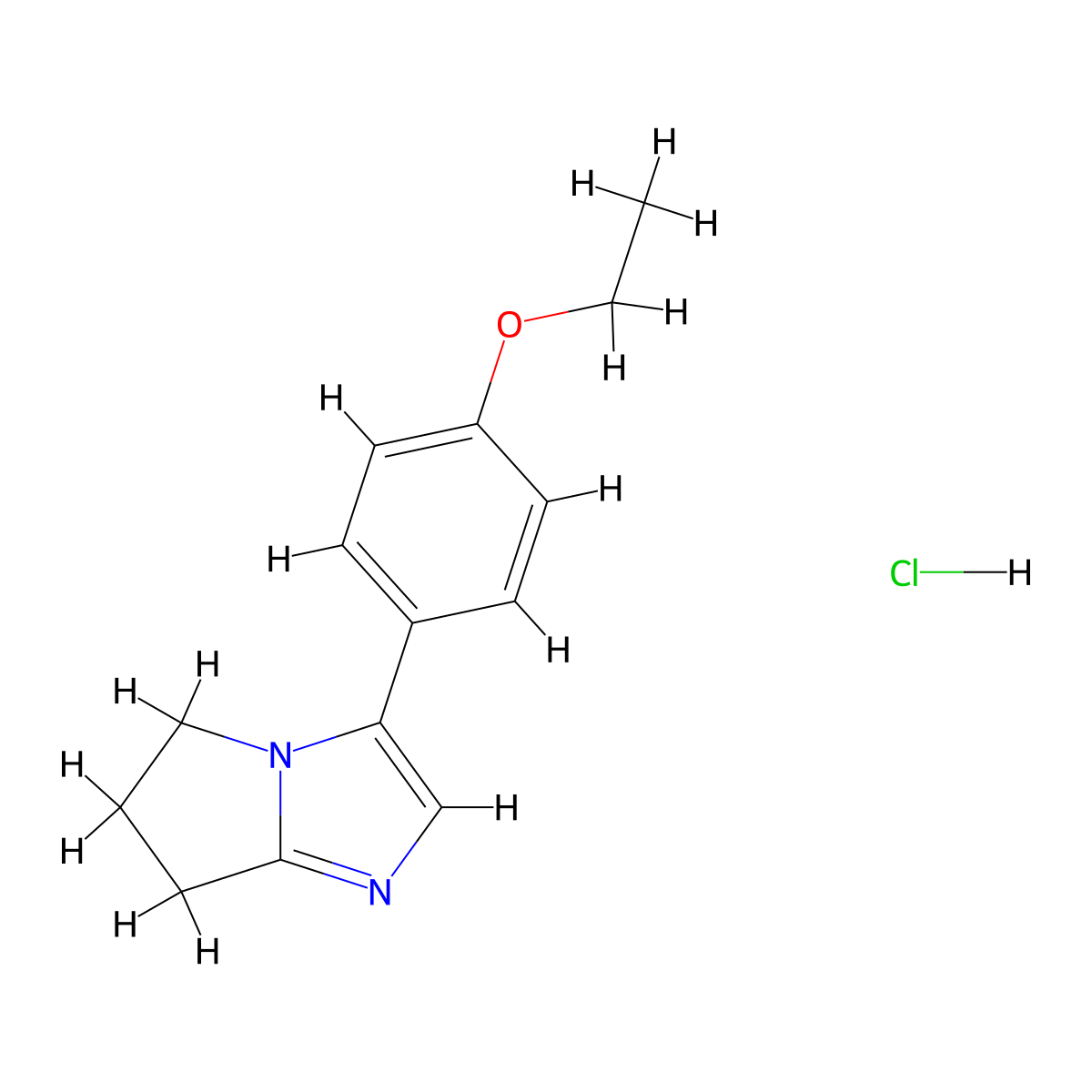 3-(4-Ethoxy-phenyl)-6,7-dihydro-5H-pyrrolo[1,2-a]imidazole molecular structure, CAS 1049698-75-0