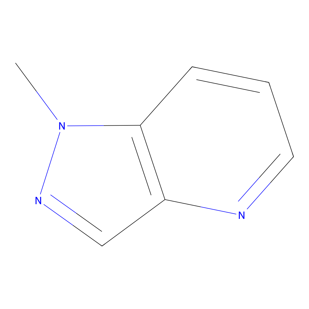 1-Methyl-1H-pyrazolo[4,3-B]pyridine molecular structure, CAS 1049730-78-0