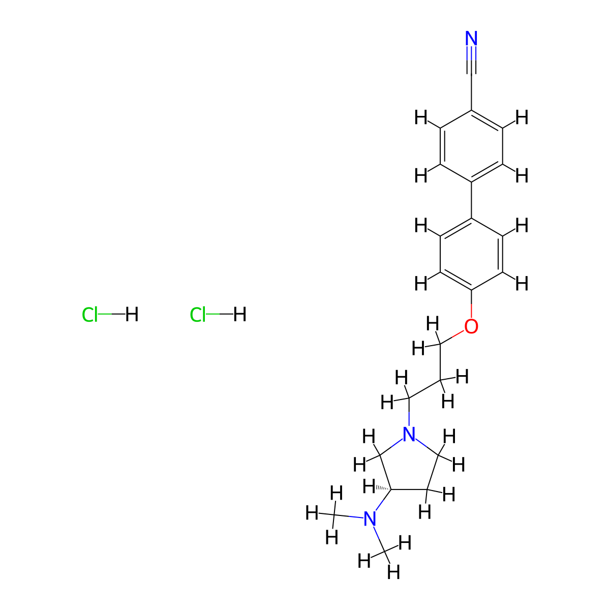 A 331440 dihydrochloride molecular structure, CAS 1049740-32-0