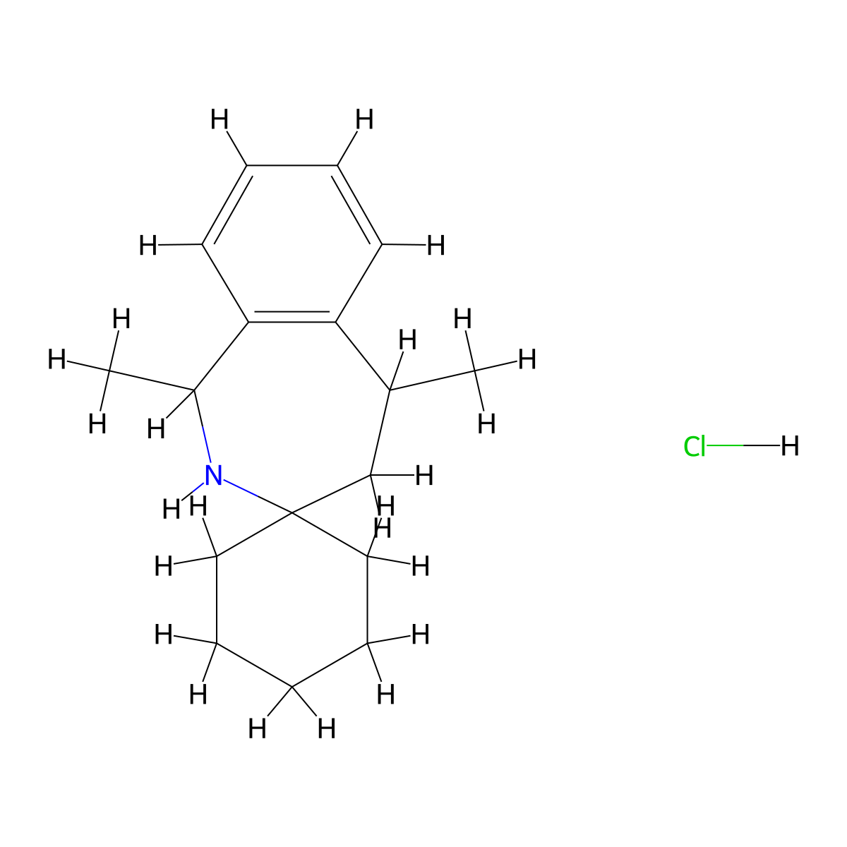 1,5-Dimethyl-1,2,4,5-tetrahydrospiro[benzo[c]azepine-3,1'-cyclohexane] hydrochloride molecular structure, CAS 1049753-23-2
