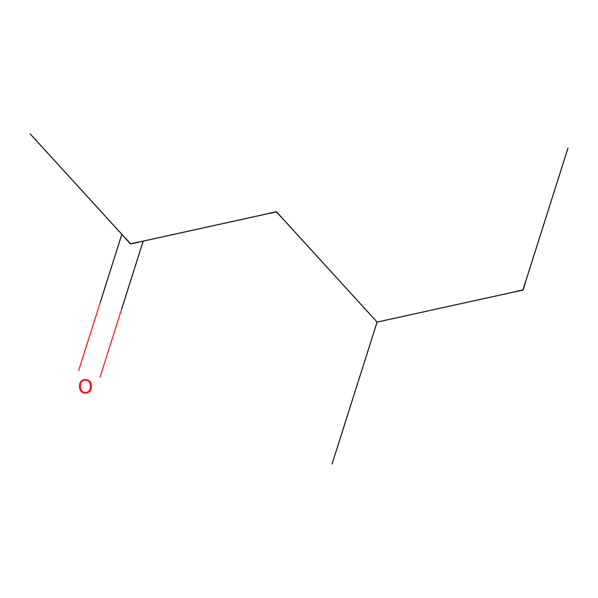 4-Methyl-2-hexanone molecular structure, CAS 105-42-0