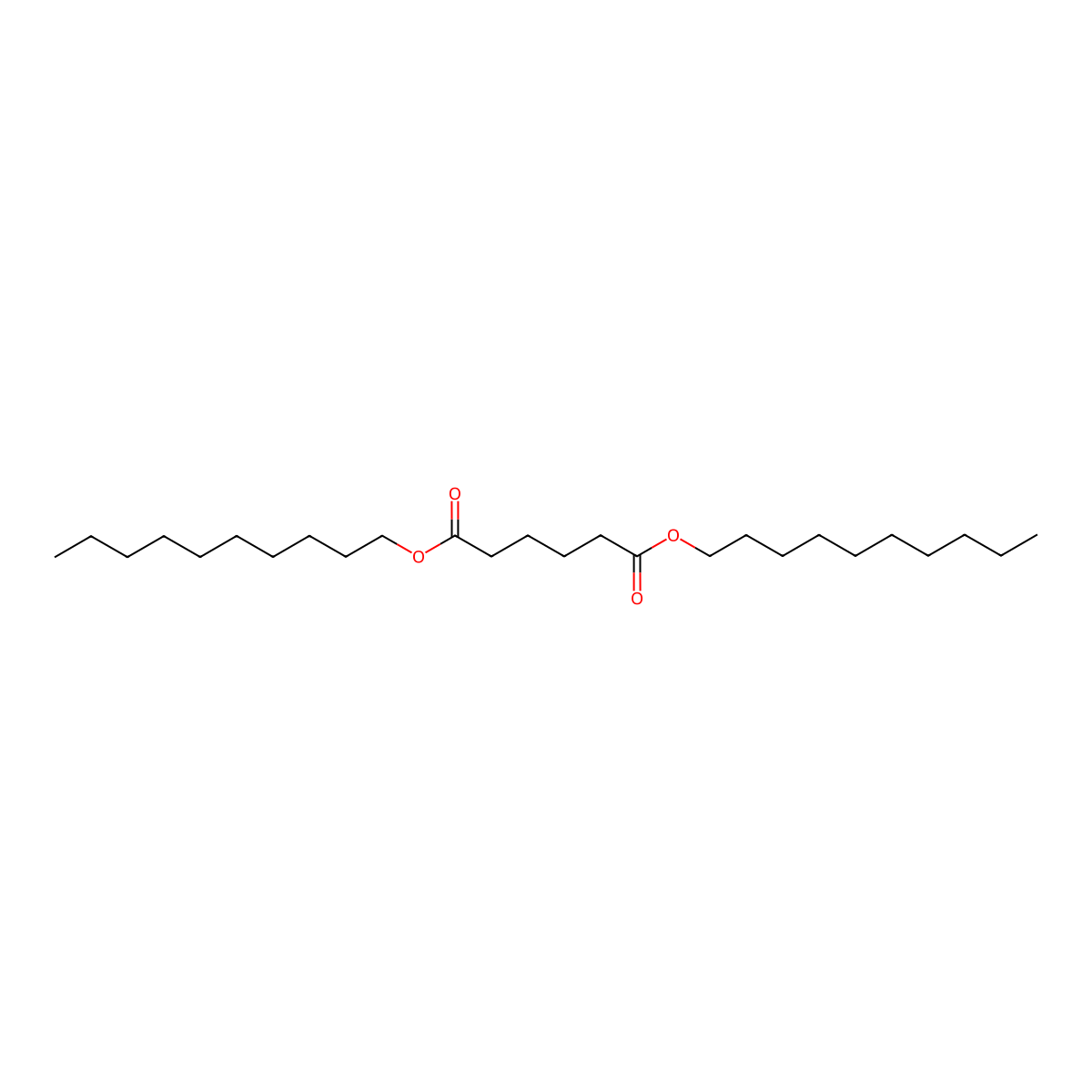 Dicapryl Adipate molecular structure, CAS 105-97-5