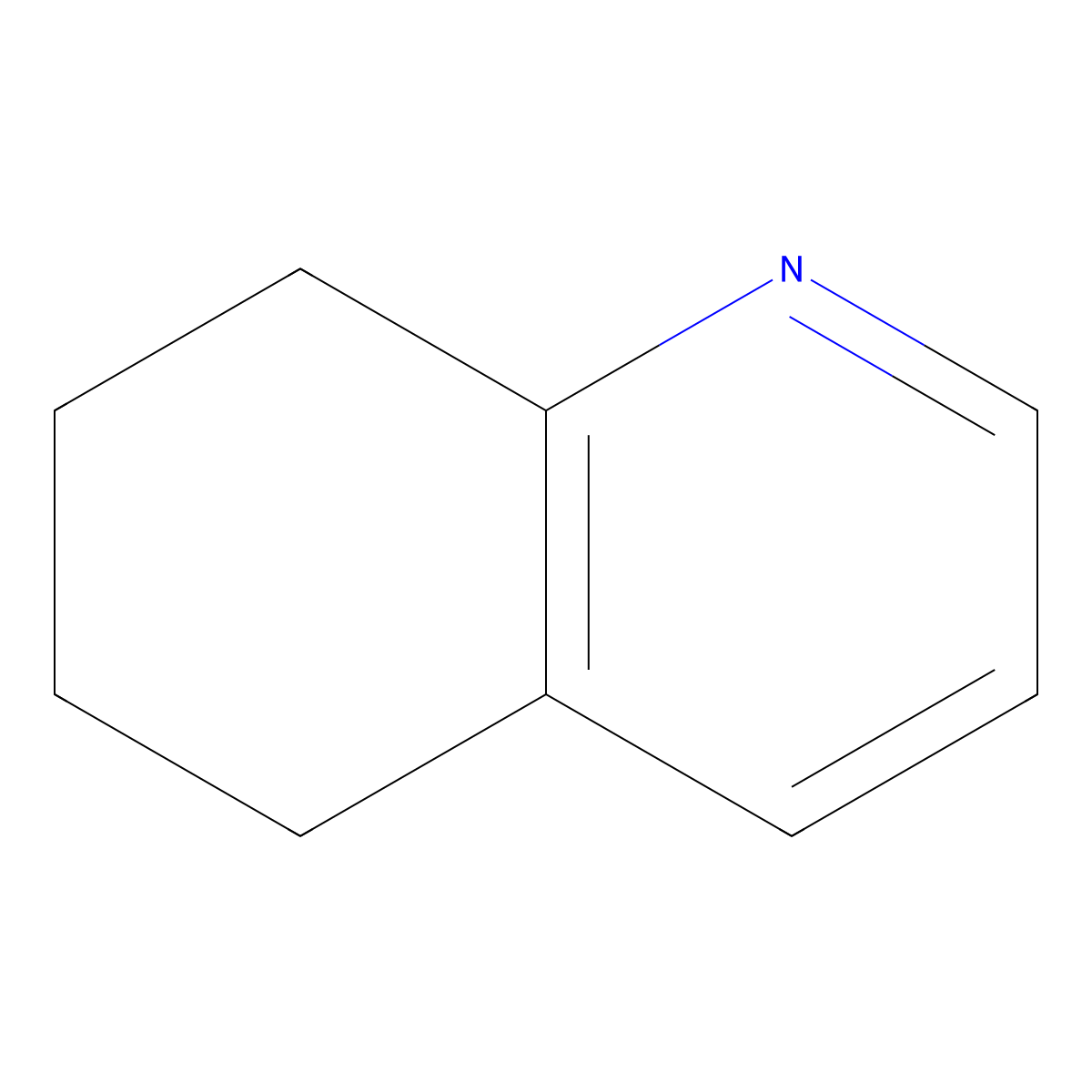5,6,7,8-Tetrahydroquinoline molecular structure, CAS 10500-57-9