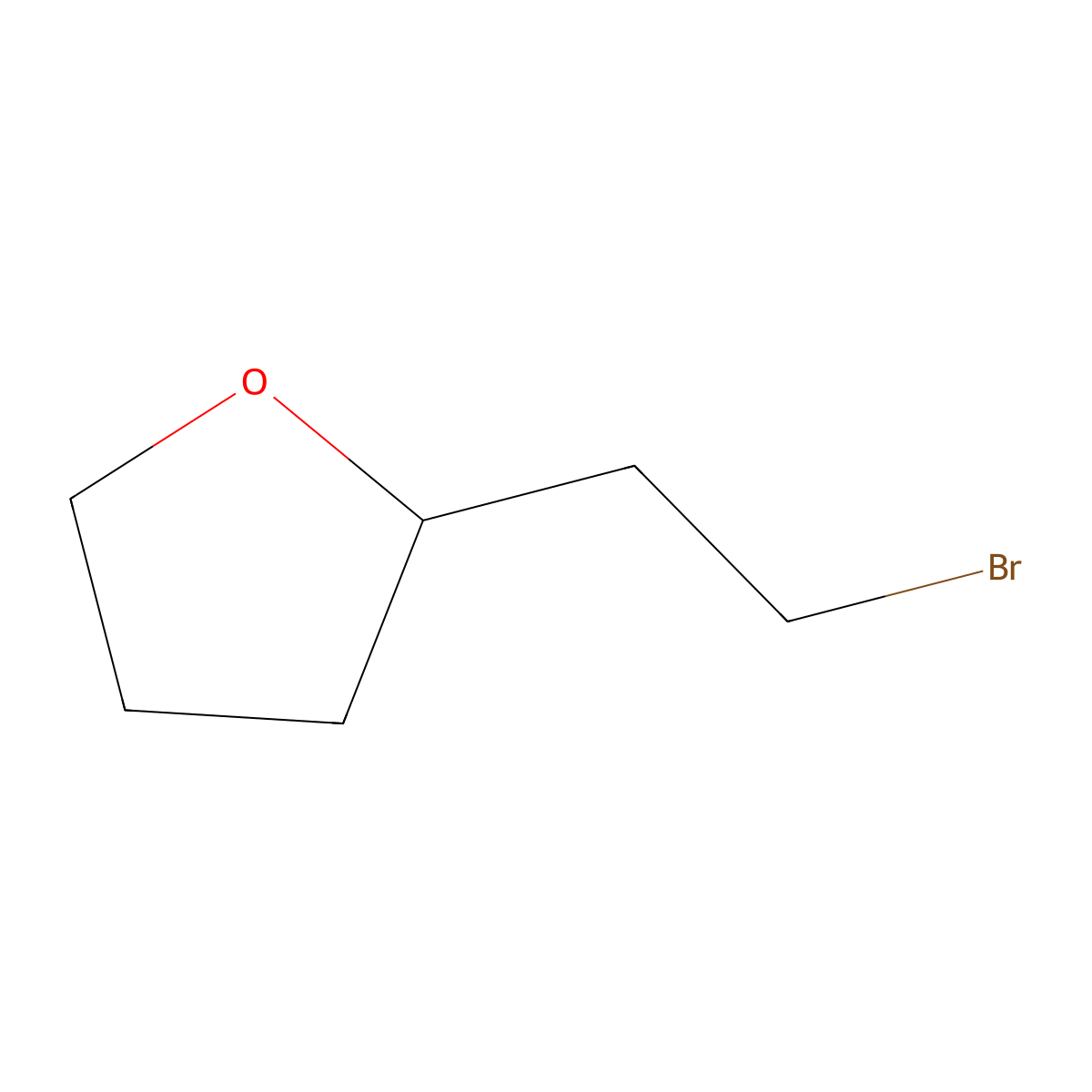 2-(2-Bromoethyl)oxolane molecular structure, CAS 1050493-67-8
