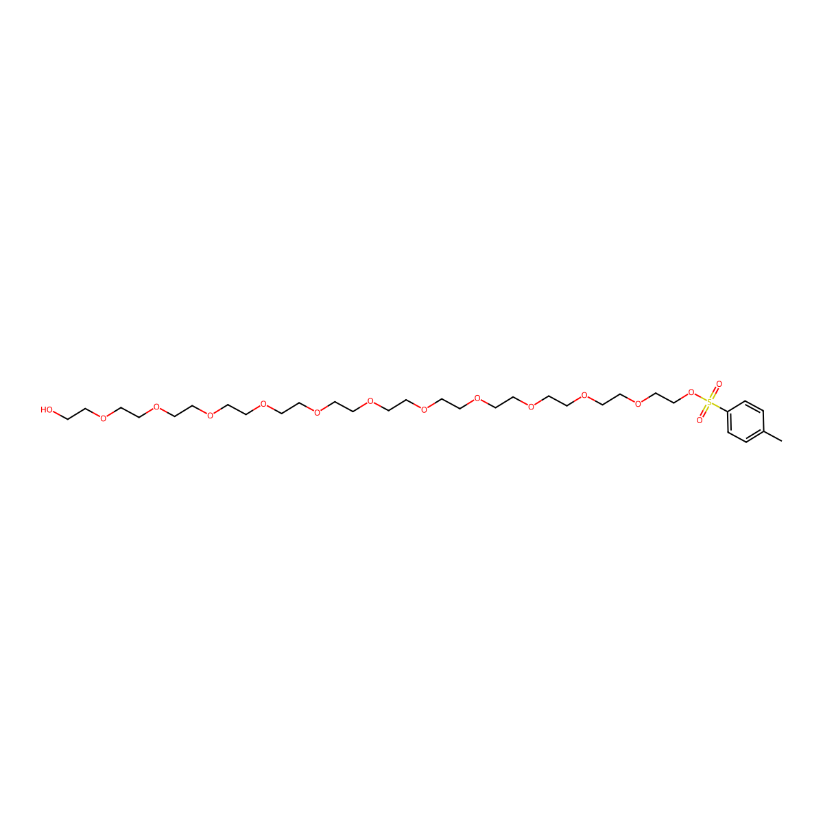 PEG13-Tos molecular structure, CAS 1050500-41-8
