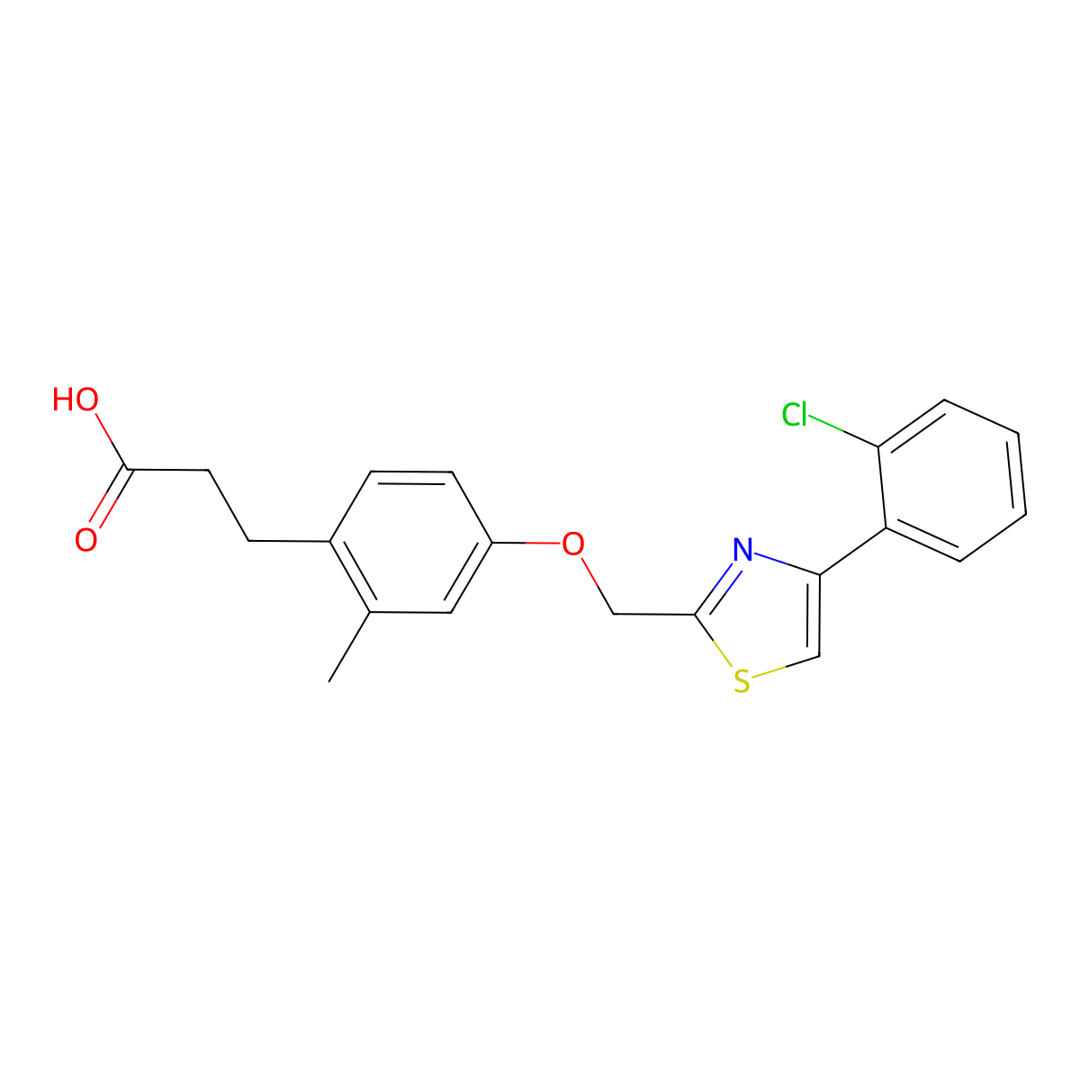 GPR120 modulator 2 molecular structure, CAS 1050506-87-0