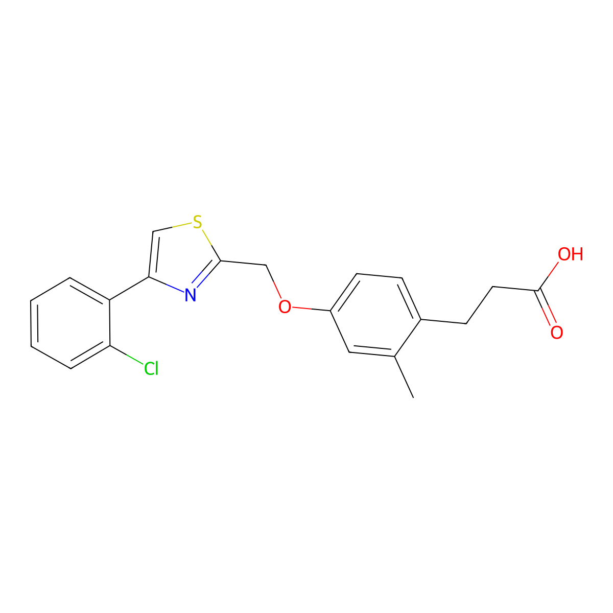 GPR120 modulator 2 molecular structure, CAS 1050506-87-0