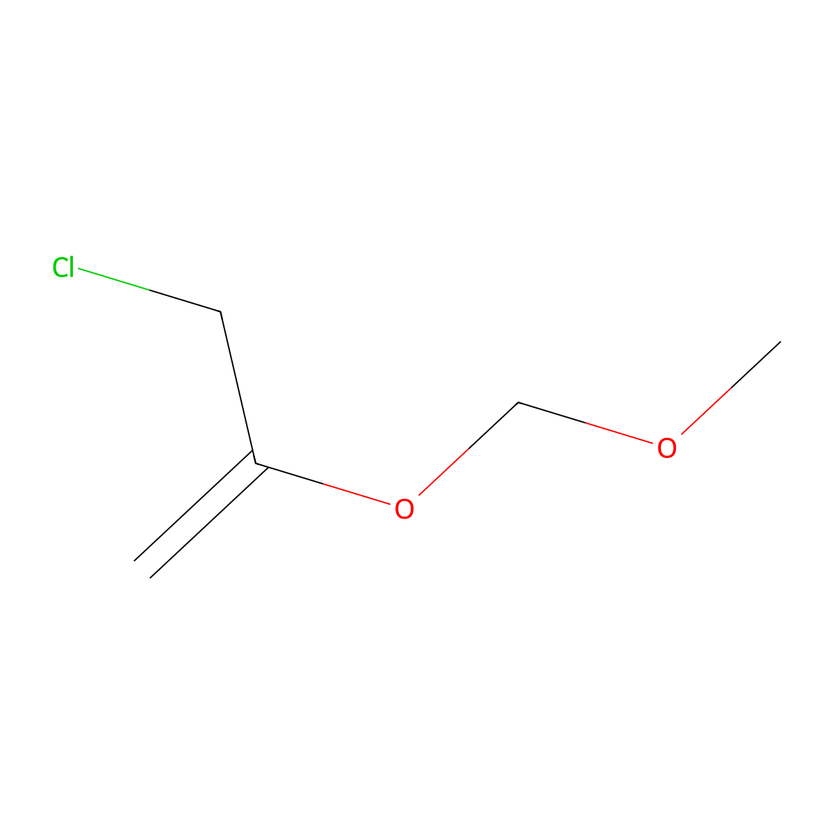 3-Chloro-2-(methoxymethoxy)prop-1-ene molecular structure, CAS 105104-40-3