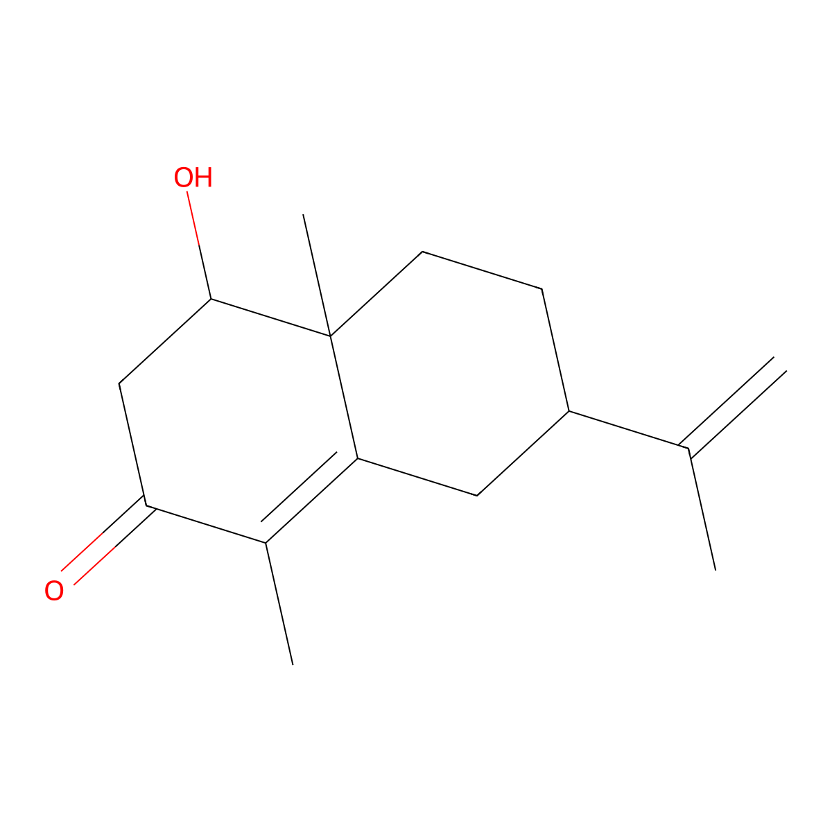 Ligucyperonol molecular structure, CAS 105108-20-1
