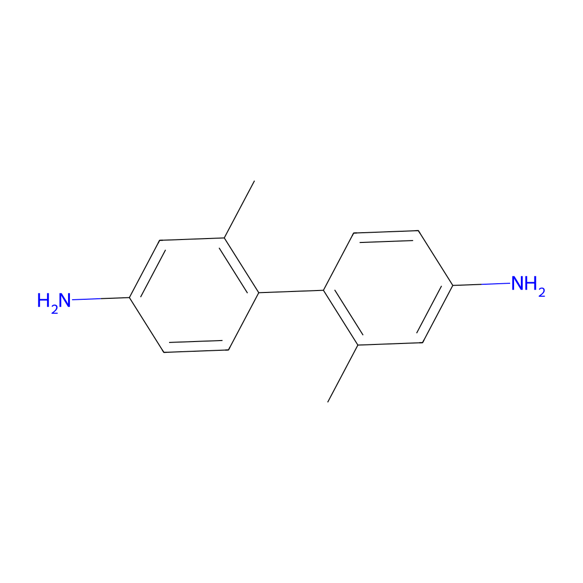 2,2'-Dimethylbenzidine molecular structure, CAS 105112-76-3
