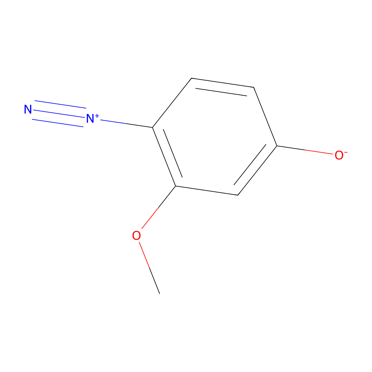 4-Diazo-3-methoxy-2,5-cyclohexadien-1-one molecular structure, CAS 105114-23-6