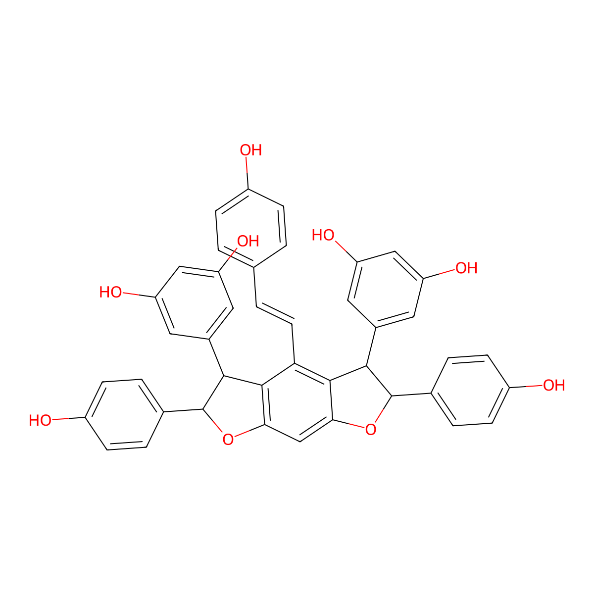 Gnetin H molecular structure, CAS 105132-92-1