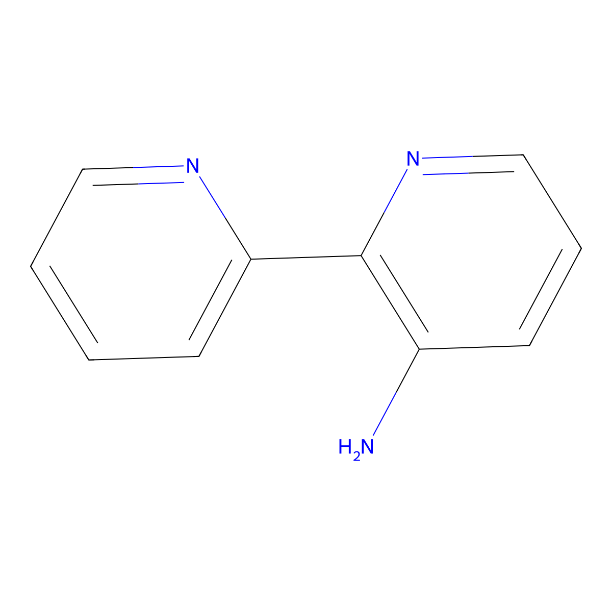 2-(Pyridin-2-yl)pyridin-3-amine molecular structure, CAS 105166-53-8