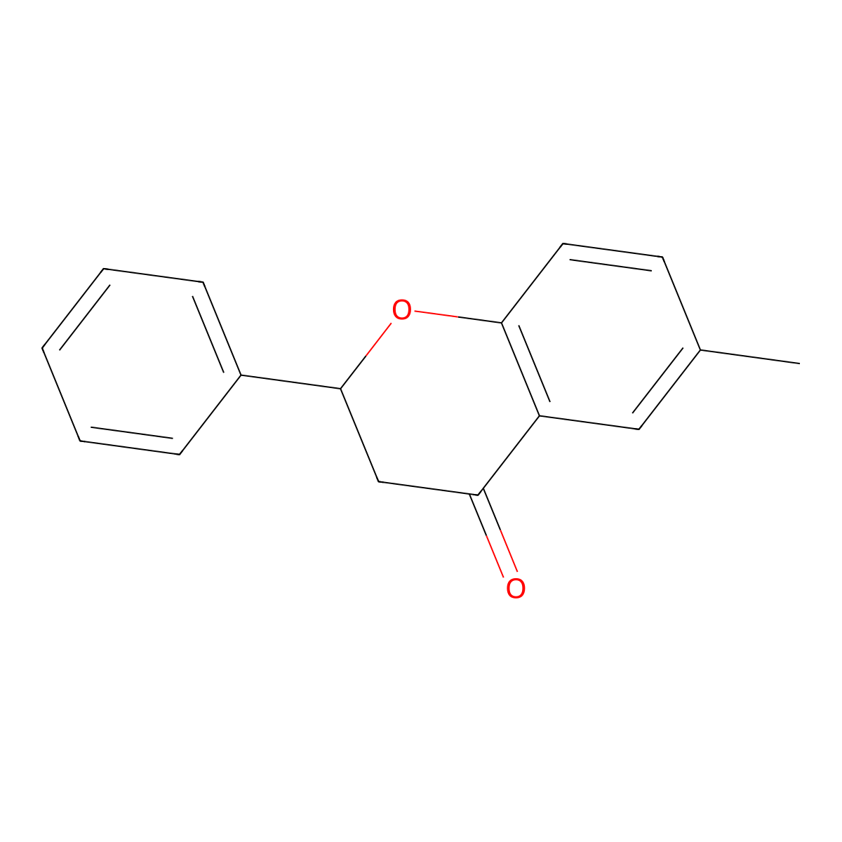 6-Methylflavanone molecular structure, CAS 105166-60-7