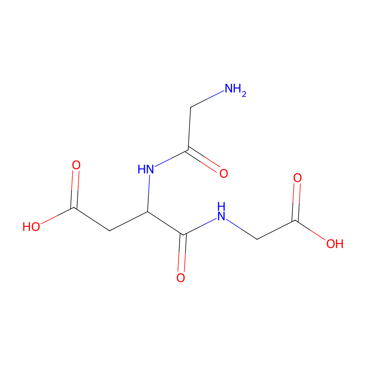 H-Gly-Asp-Gly-OH molecular structure, CAS 10517-27-8