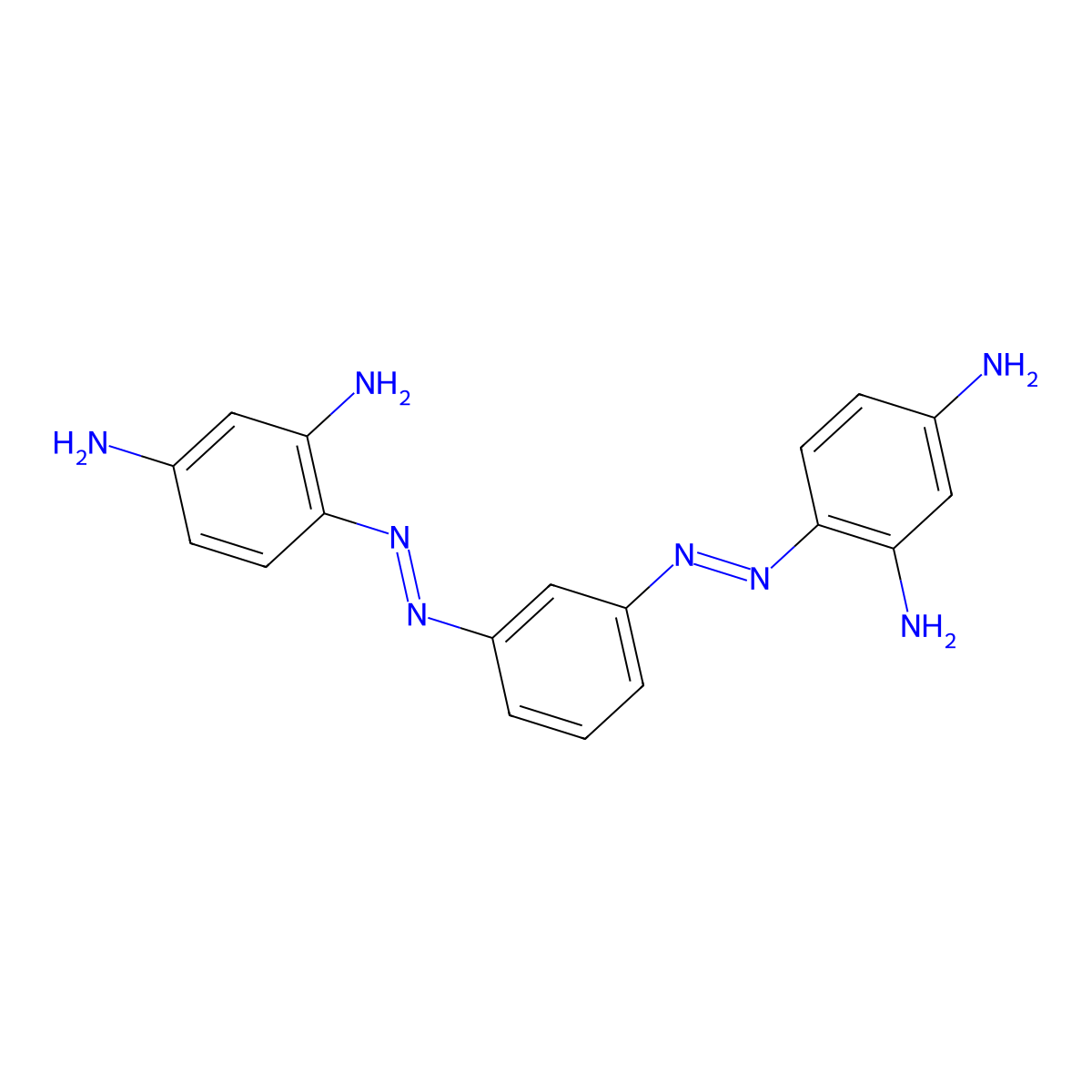 C.I. Basic Brown 1 molecular structure, CAS 1052-38-6