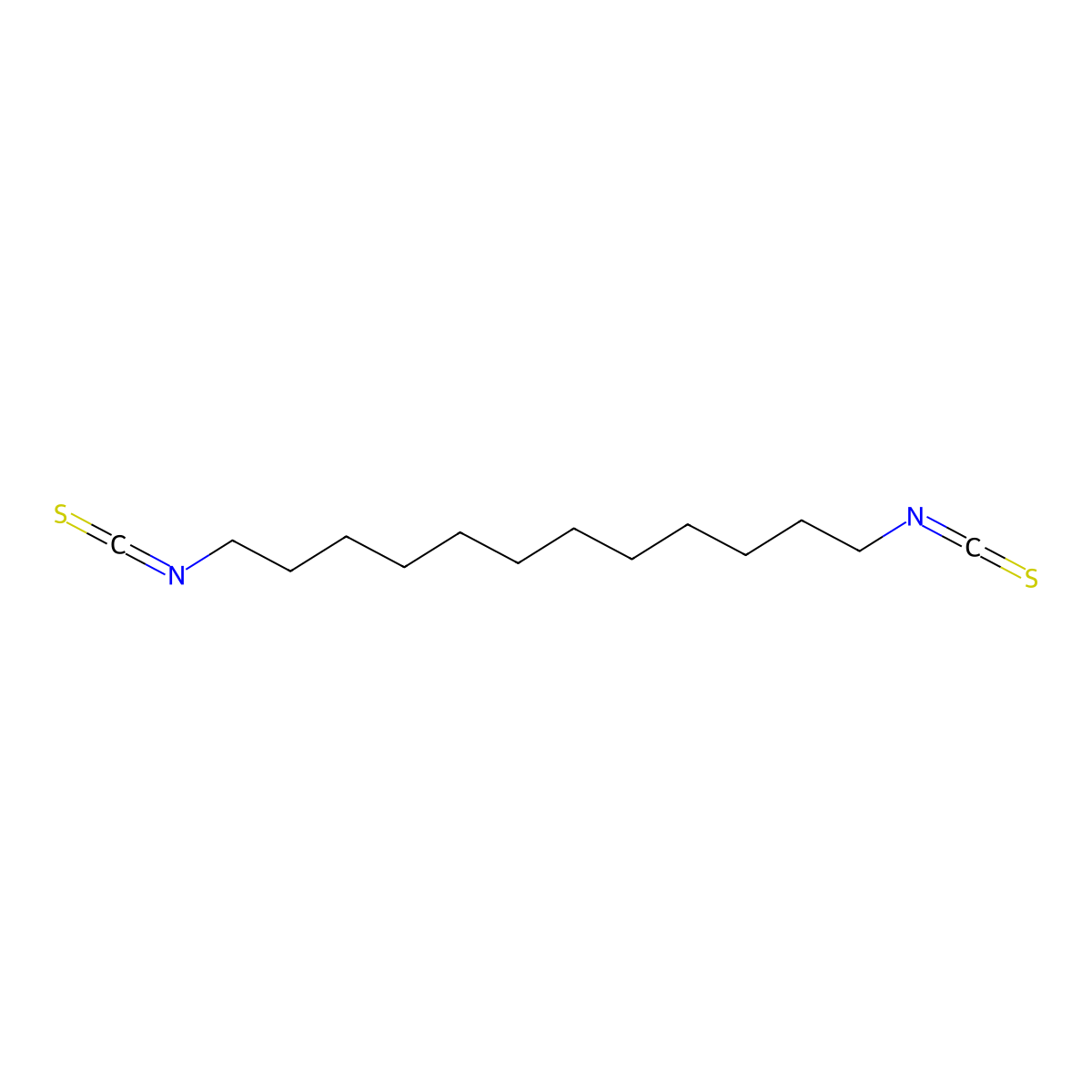 1,12-Diisothiocyanatododecane molecular structure, CAS 105214-58-2