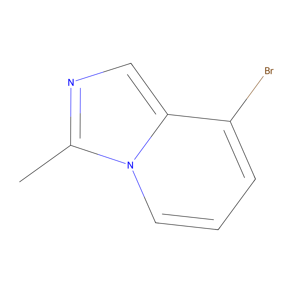 8-Bromo-3-methylimidazo[1,5-a]pyridine molecular structure, CAS 1052271-64-3