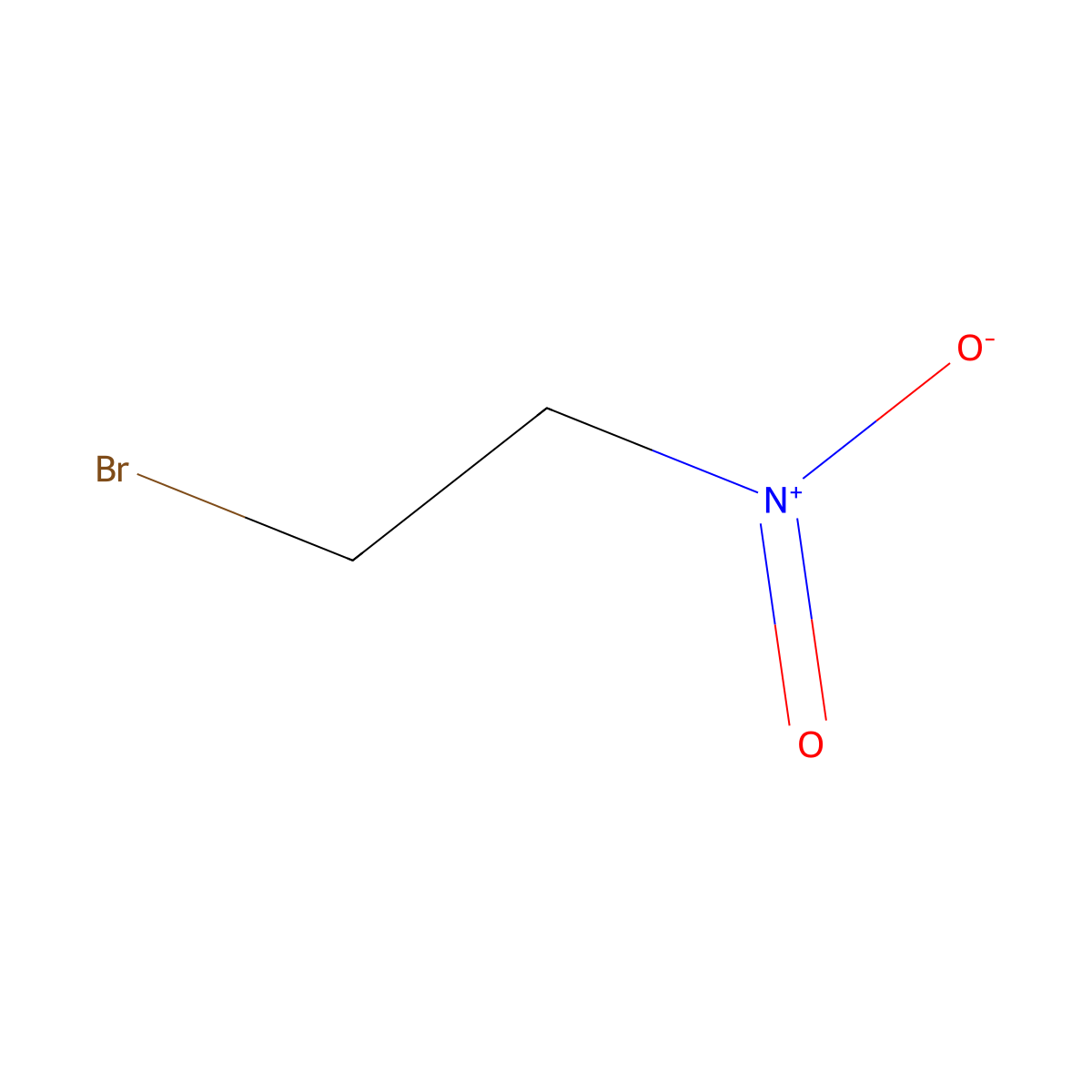 1-Bromo-2-nitroethane molecular structure, CAS 10524-56-8