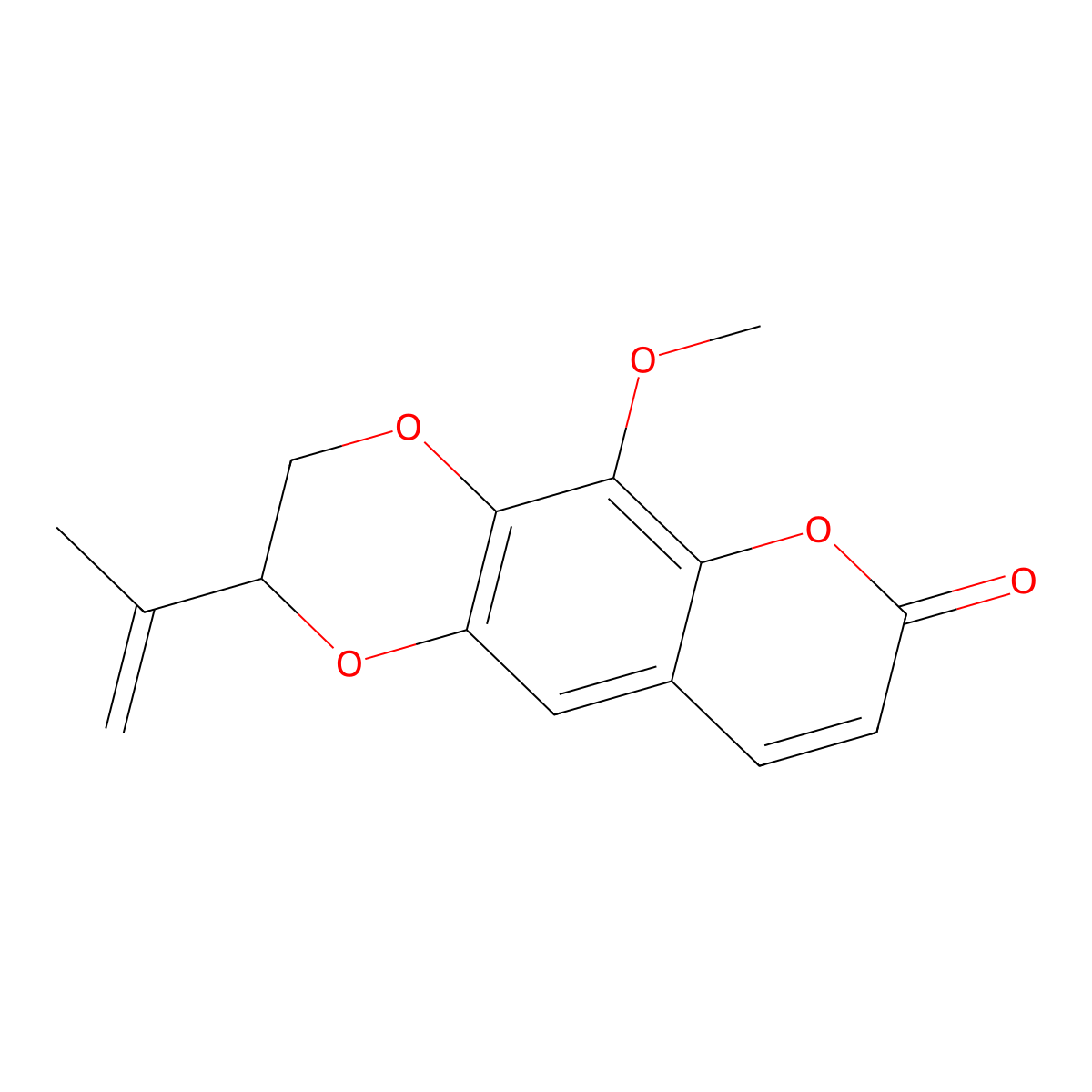 (-)-8-Methoxyobliquin molecular structure, CAS 105249-48-7
