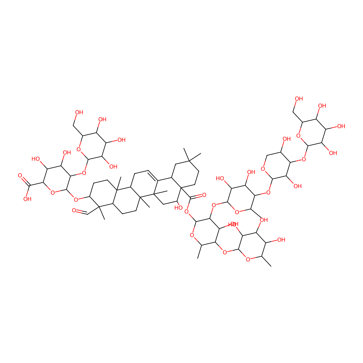 Vaccaroside I molecular structure, CAS 1052721-36-4