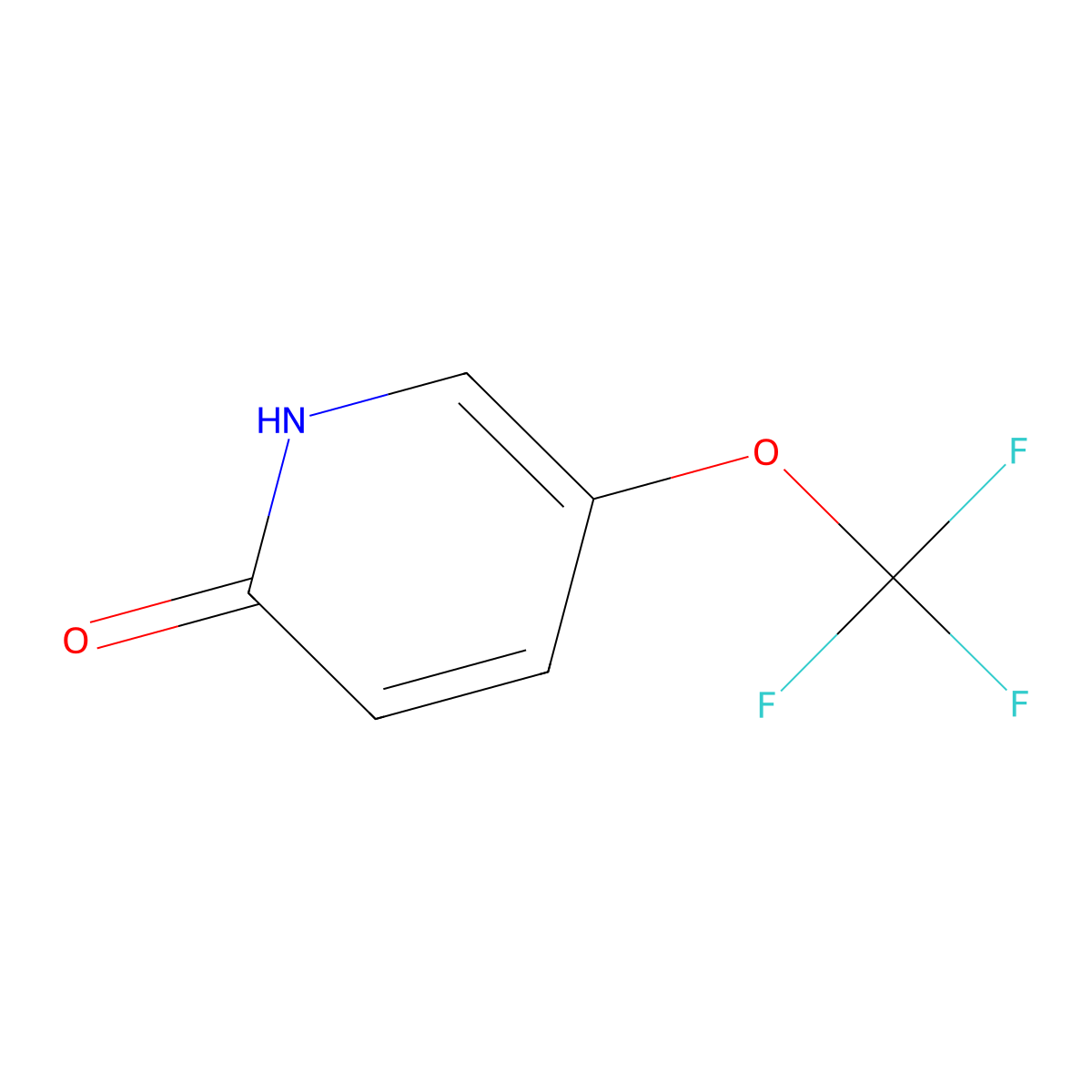 5-(Trifluoromethoxy)pyridin-2-ol molecular structure, CAS 1052722-33-4