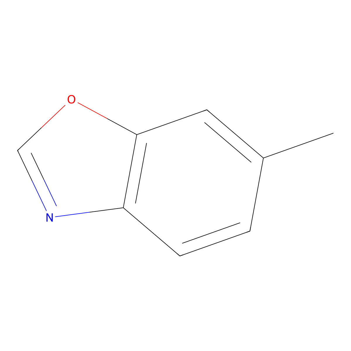 6-Methylbenzoxazole molecular structure, CAS 10531-80-3