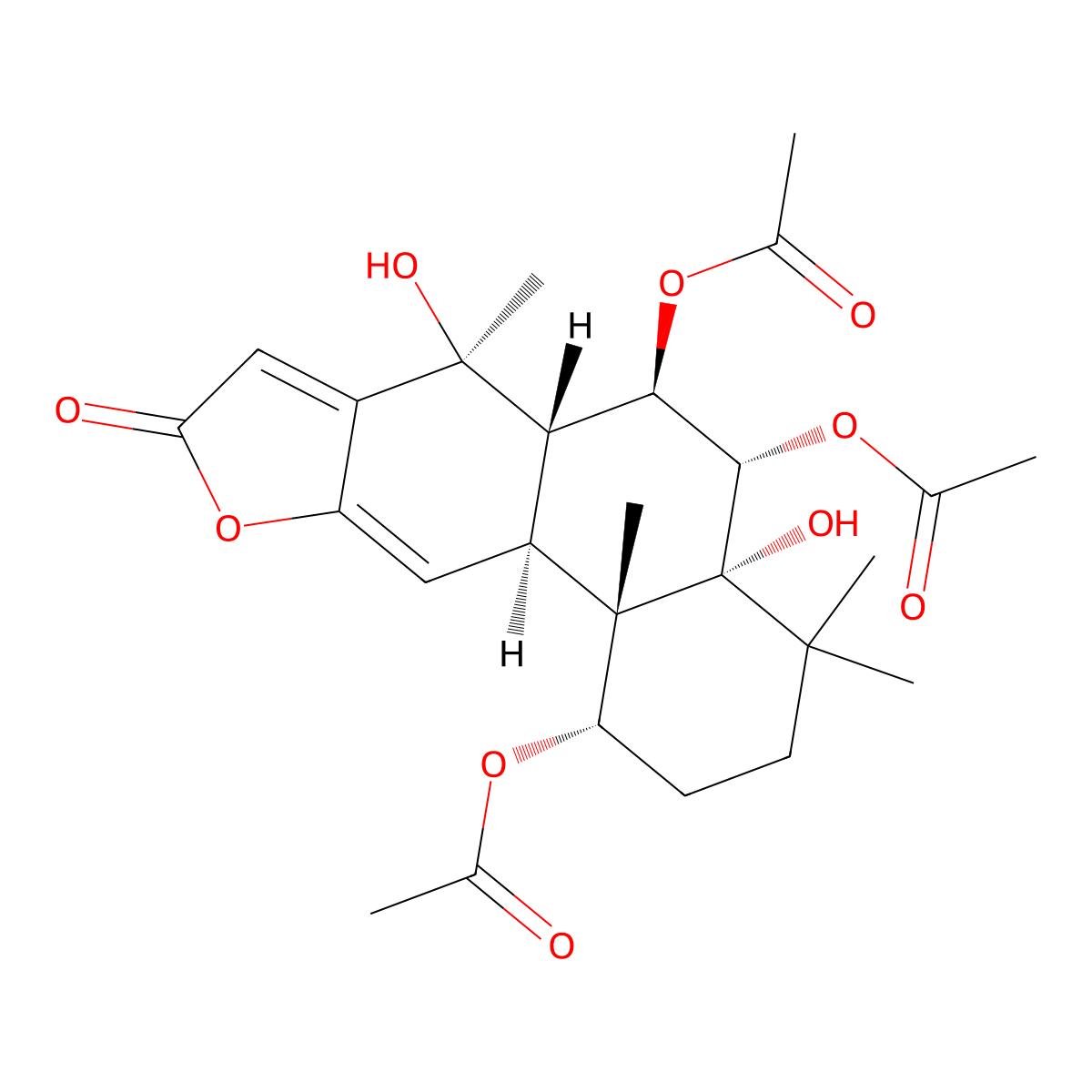 Neocaesalpin O molecular structure, CAS 1053189-53-9