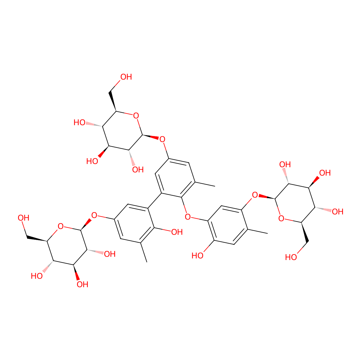 Pyrolaside B analogue molecular structure, CAS 1053610-99-3