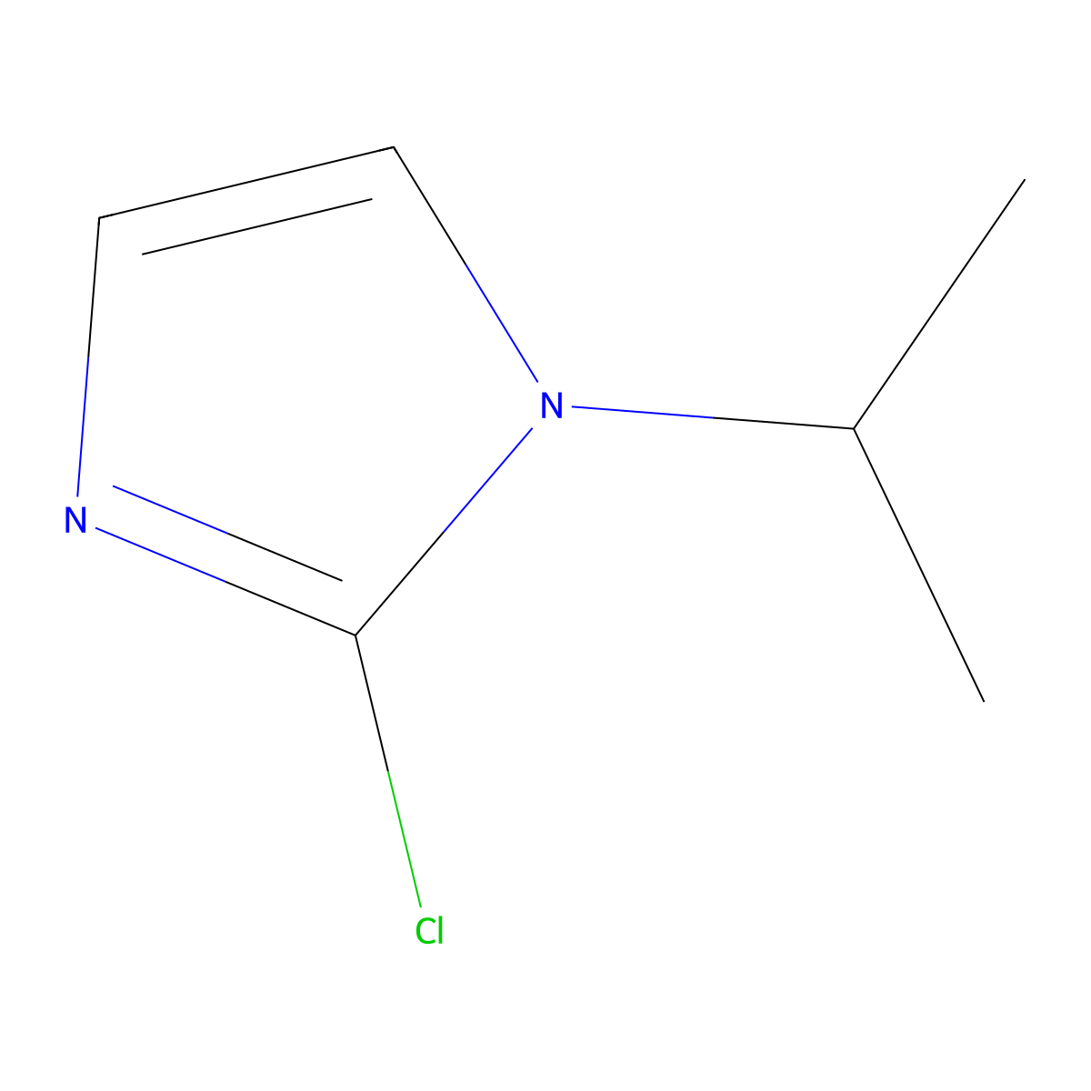 2-Chloro-1-isopropyl-1H-imidazole molecular structure, CAS 1053655-72-3