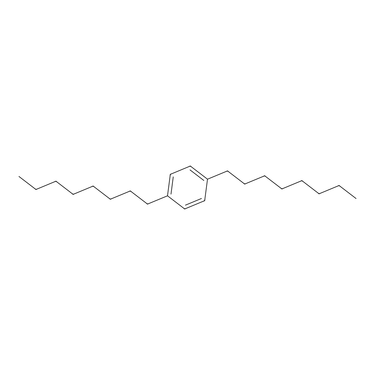 1,4-Dioctylbenzene molecular structure, CAS 10541-38-5