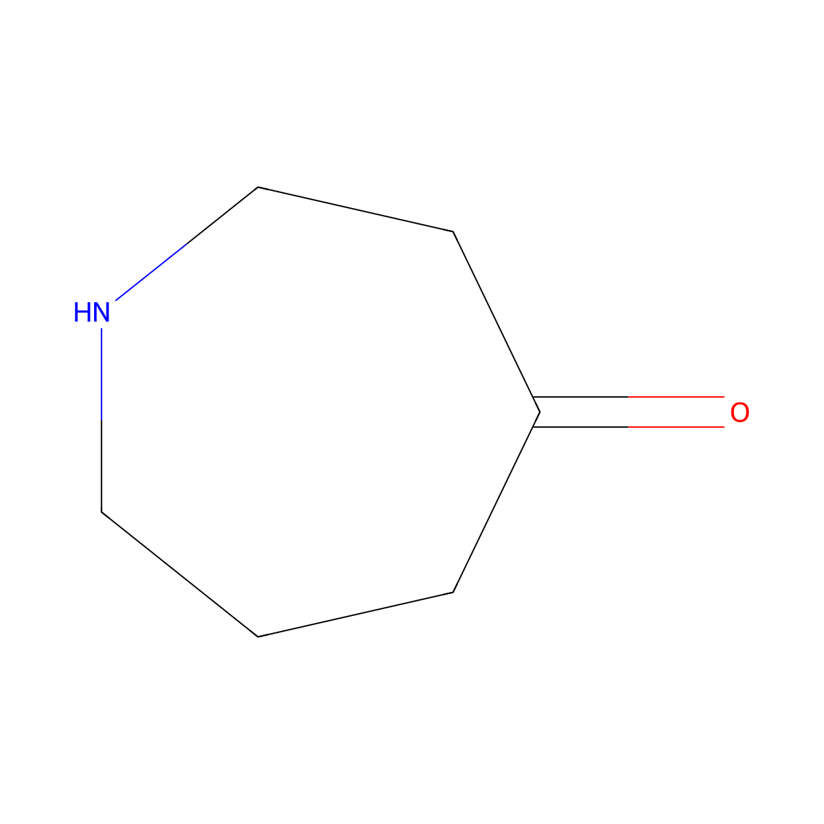 Azepan-4-one molecular structure, CAS 105416-56-6