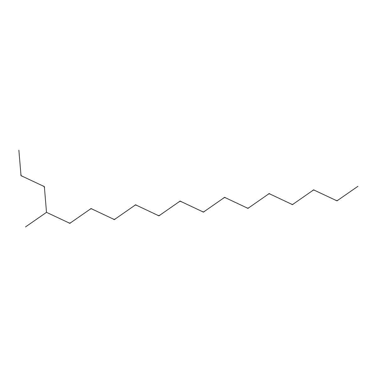 4-Methyloctadecane molecular structure, CAS 10544-95-3