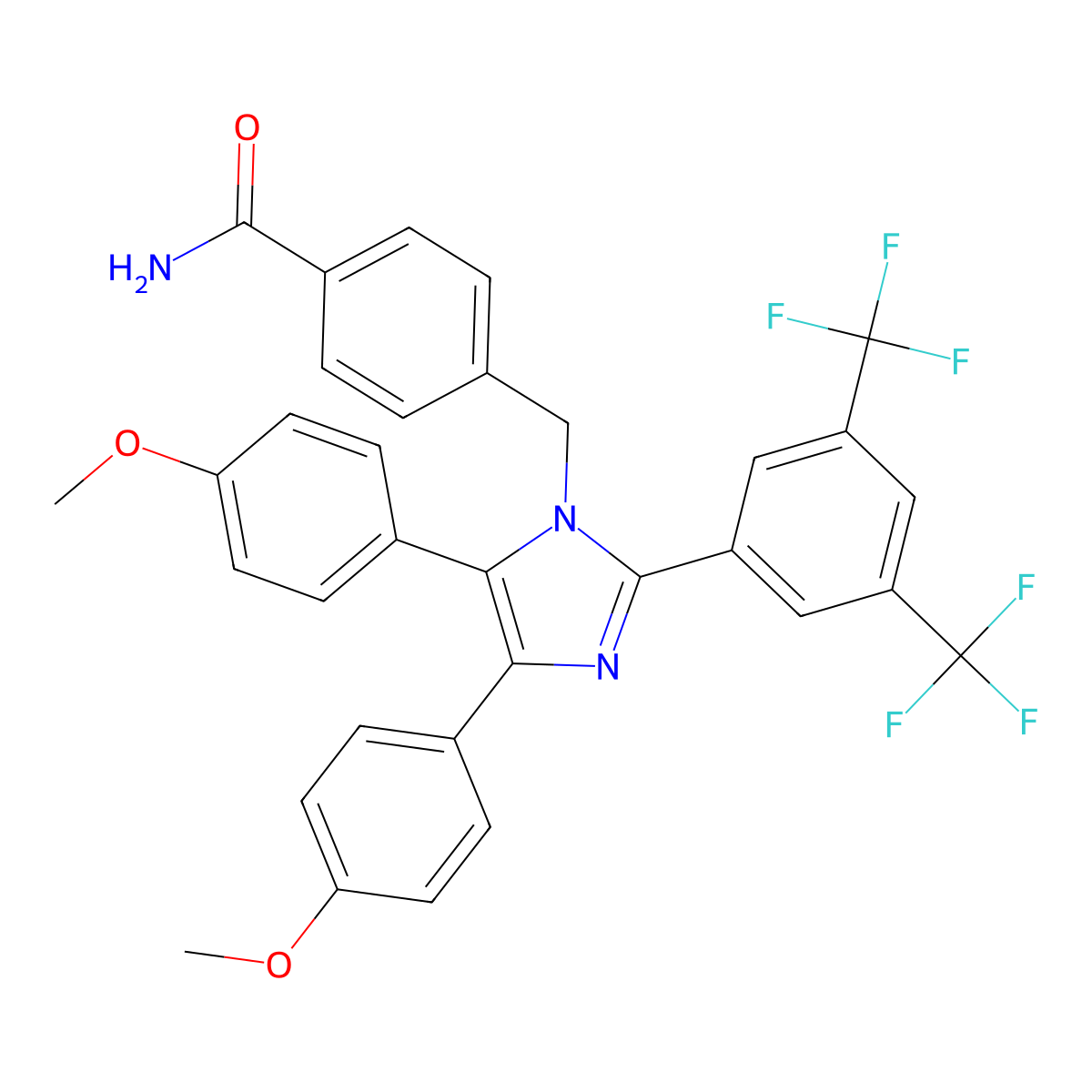 Apoptozole molecular structure, CAS 1054543-47-3