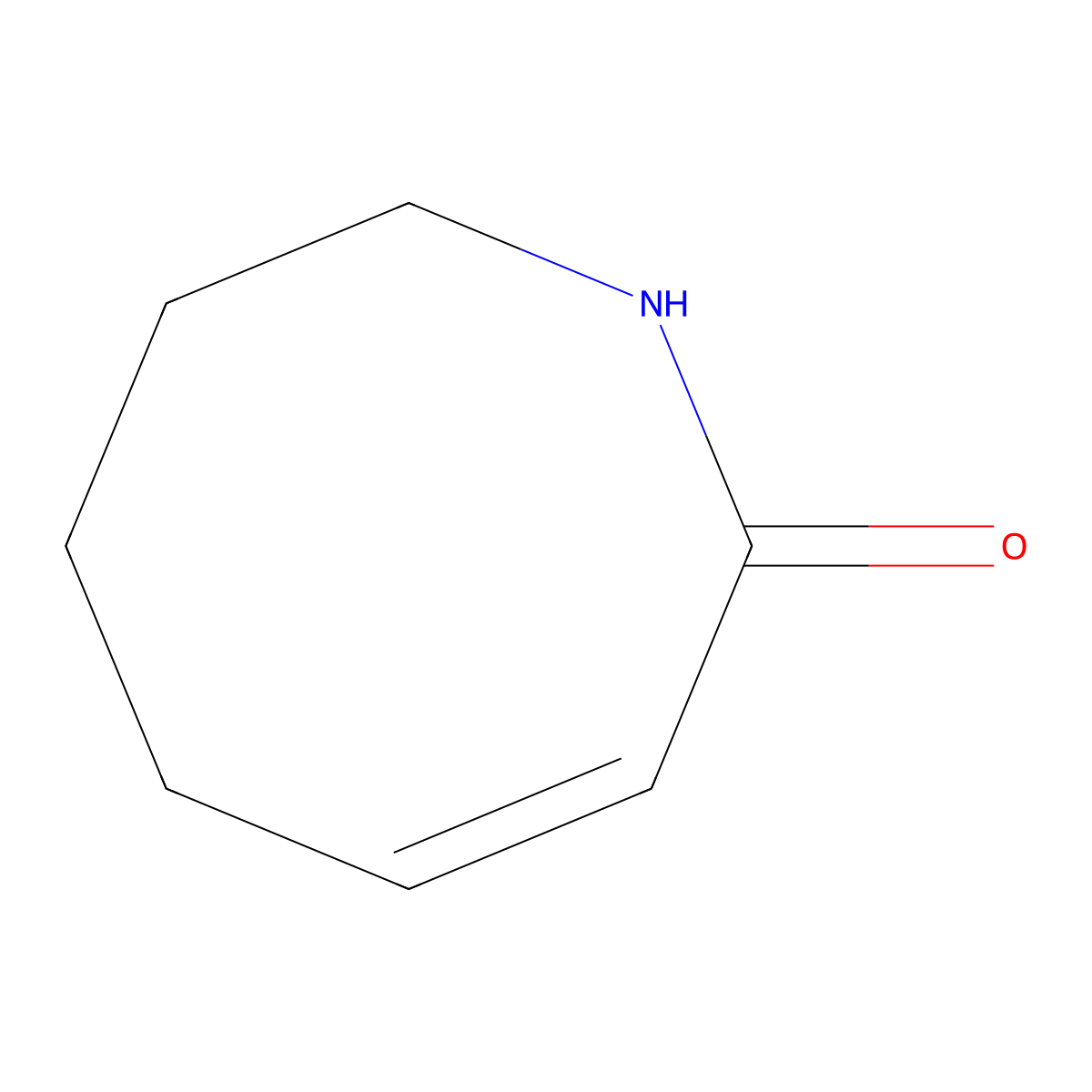 5,6,7,8-Tetrahydroazocin-2(1H)-one molecular structure, CAS 105495-14-5