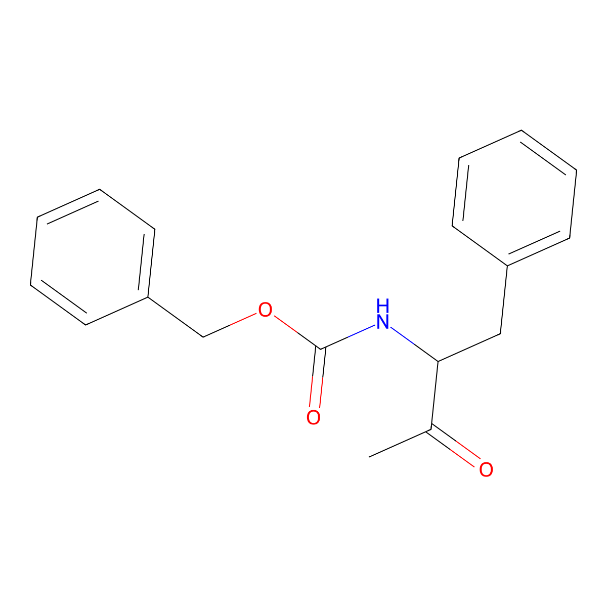 Benzyl N-(3-oxo-1-phenylbutan-2-YL)carbamate molecular structure, CAS 105507-42-4