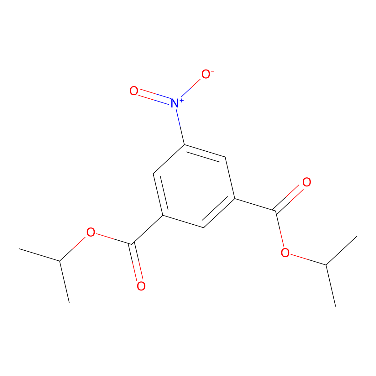 Nitrothal-isopropyl molecular structure, CAS 10552-74-6