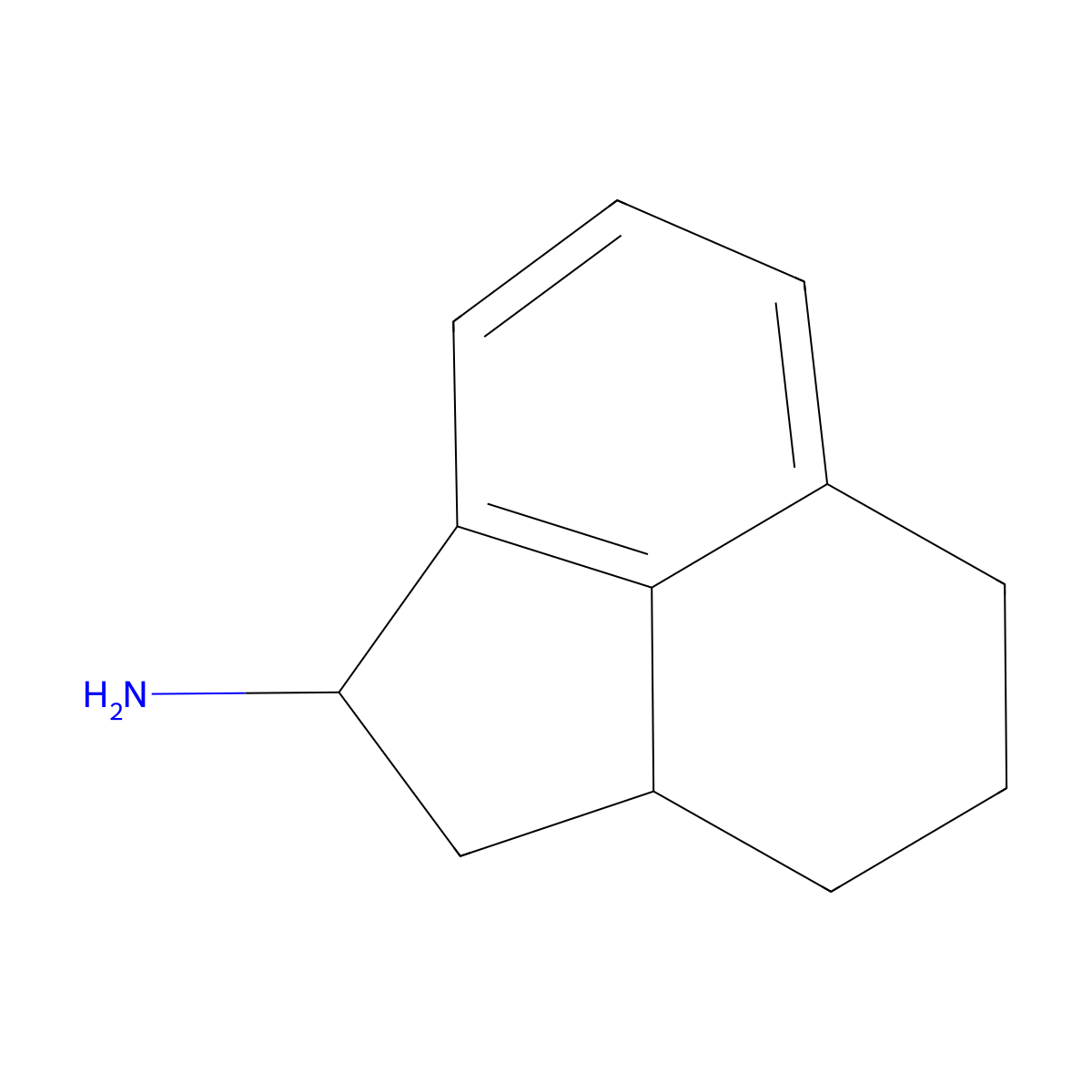 1,2,2a,3,4,5-Hexahydroacenaphthylen-1-amine molecular structure, CAS 1055321-48-6