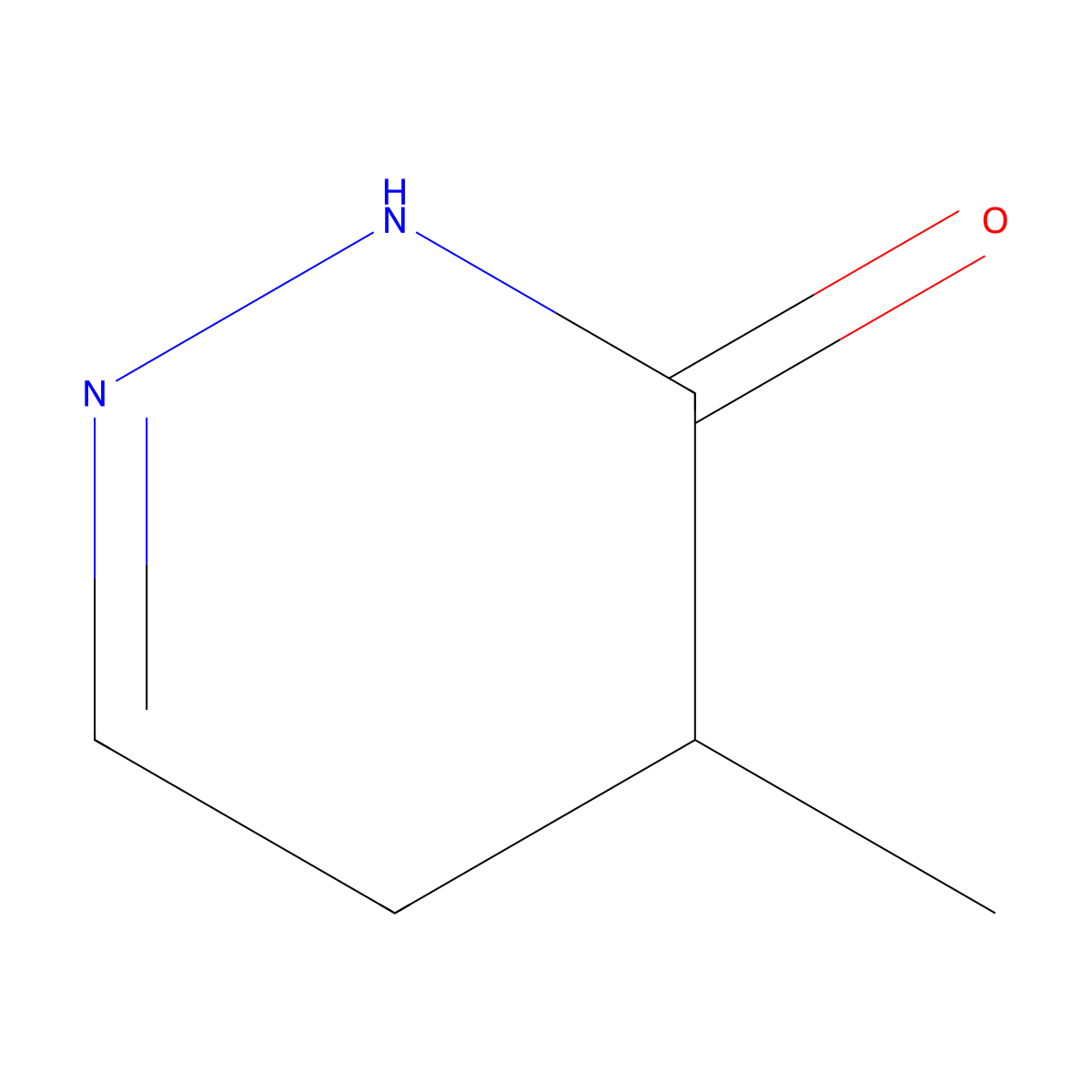 4-Methyl-4,5-dihydropyridazin-3(2H)-one molecular structure, CAS 105537-87-9
