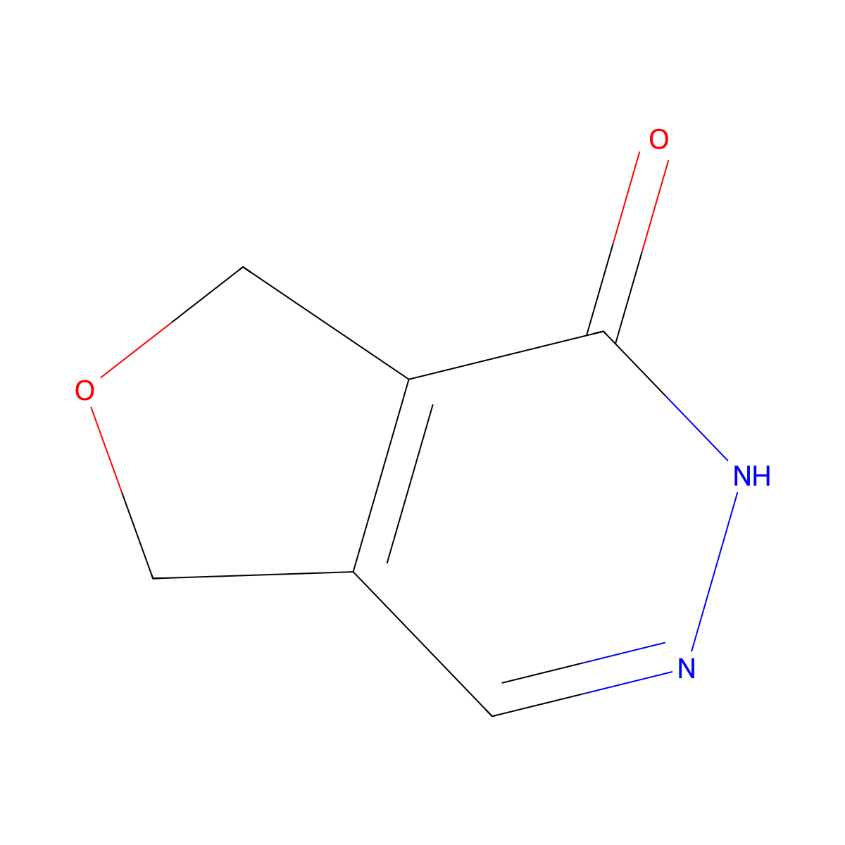 5,7-Dihydrofuro[3,4-D]pyridazin-4-OL molecular structure, CAS 10554-14-0