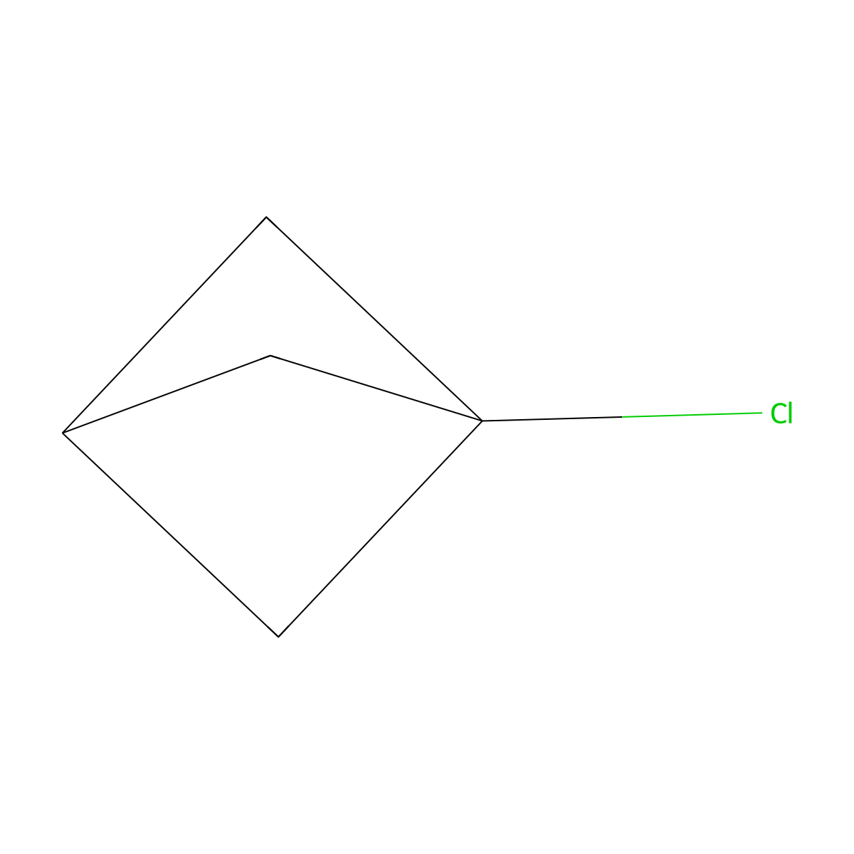 1-Chlorobicyclo[1.1.1]pentane molecular structure, CAS 10555-50-7