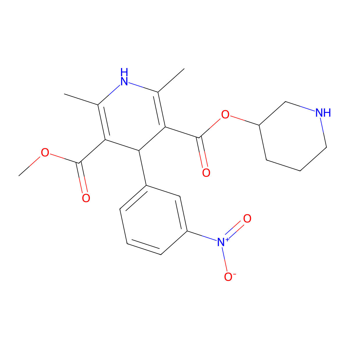 Benidipine Impurity Y molecular structure, CAS 105589-45-5