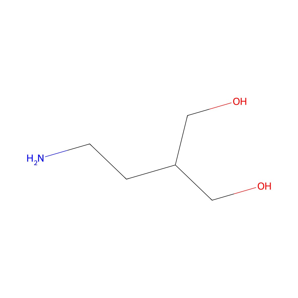 2-(2-Aminoethyl)propane-1,3-diol molecular structure, CAS 105595-59-3