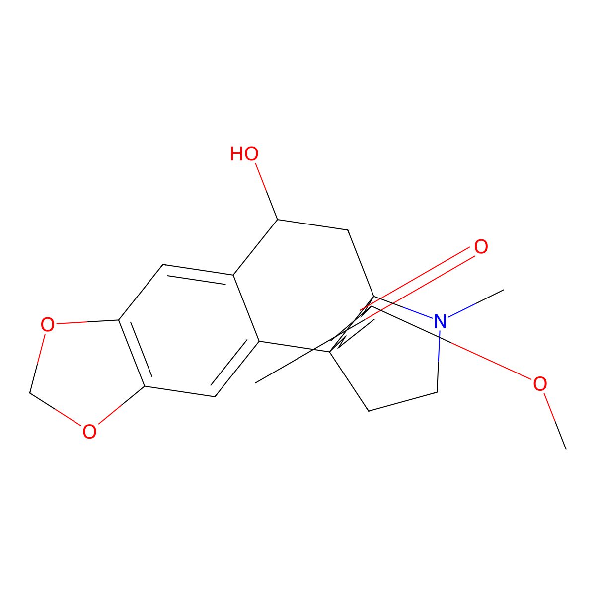 Prostephanaberrine molecular structure, CAS 105608-27-3